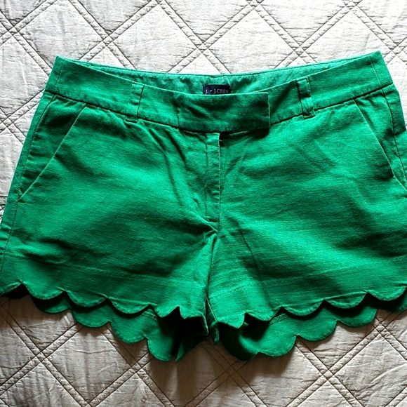 J.Crew Linen Shorts Sz. 8 - Picture 1 of 2